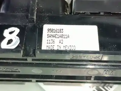 Peça sobressalente para automóvel em segunda mão interruptor 4 piscas - emergência por opel mokka excellence referências oem iam 95016183  