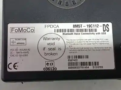 Second-hand car spare part electronic module for ford focus lim. (cb8) sport oem iam references 8m5t19c112ds  