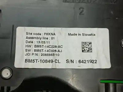 Second-hand car spare part dashboard for ford focus lim. (cb8) sport oem iam references bm5t10849cl  2182029