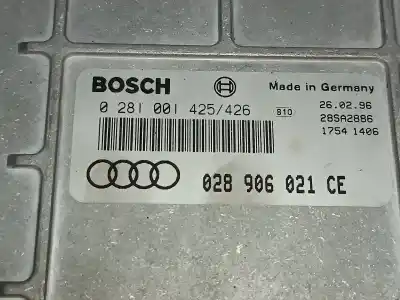 Second-hand car spare part ecu engine control for audi a4 berlina (b5) 1.9 tdi oem iam references 028906021ce  0281001425/426