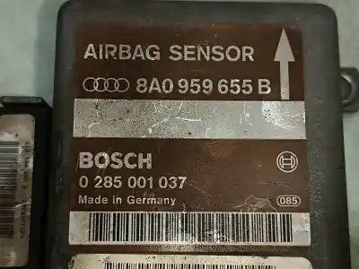Second-hand car spare part airbag control unit for audi a4 berlina (b5) 1.9 tdi oem iam references 8a0959655b  0285001037