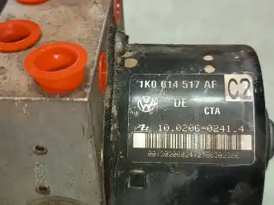 Peça sobressalente para automóvel em segunda mão abs por seat leon (1p1) reference referências oem iam 1k0614517af  1k0907379ac