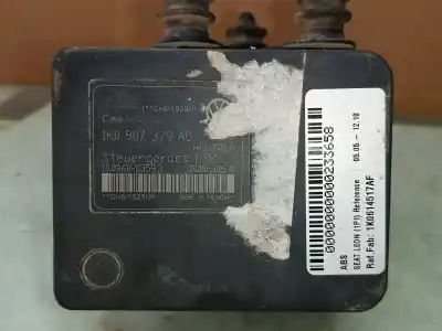 Peça sobressalente para automóvel em segunda mão abs por seat leon (1p1) reference referências oem iam 1k0614517af  1k0907379ac