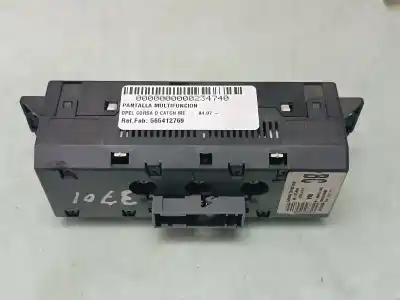 Автозапчастина б/у багатофункційний дисплей для opel corsa d catch me посилання на oem iam 565412769 281170669 13209460