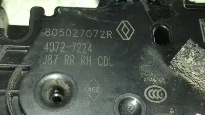 Автозапчастина б/у замок заднього правого дверя для renault captur xmod посилання на oem iam 805027072r  40727224
