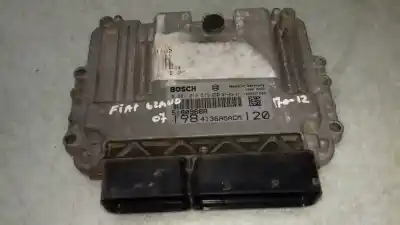 Second-hand car spare part ecu engine control for fiat bravo (198) 1.9 dynamic multijet oem iam references 0281013579  51809688