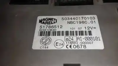 Second-hand car spare part ecu engine control for fiat bravo (198) 1.9 dynamic multijet oem iam references 0281013579  51809688