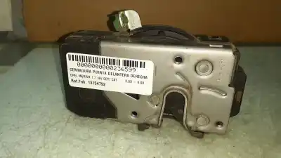 Peça sobressalente para automóvel em segunda mão fechadura da porta dianteira direita por opel meriva 1.7 16v cdti cat referências oem iam 13154792  