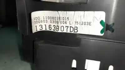 Second-hand car spare part dashboard for opel meriva 1.7 16v cdti cat oem iam references 13163907db  110080161015