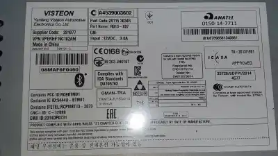 Автозапчасти б/у аудиосистема / радио cd за smart fortwo coupe basis (52kw) (453.342) ссылки oem iam a4539003602  281153034r