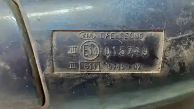 Peça sobressalente para automóvel em segunda mão espelho retrovisor direito por kia rio ipanema berlina referências oem iam 015749  e11015749