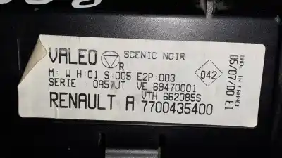 Pezzo di ricambio per auto di seconda mano controllo climatico per renault scenic (ja..) 1.9 dci authentique riferimenti oem iam 7700435400 662085s 69470001