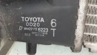 Second-hand car spare part water radiator for toyota corolla (e12) 1.6 16v oem iam references mn4221726223  pa66gf30