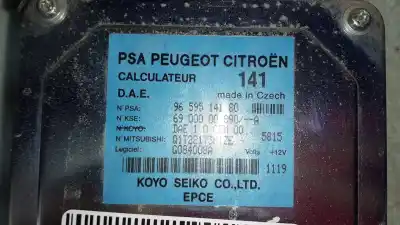 Second-hand car spare part electronic module for citroen c2 furio oem iam references 9659514180  6900000890