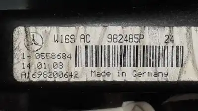 Piesă de schimb auto la mâna a doua ventilator de încalzire pentru mercedes clase a (w169) a 180 cdi a-edition referințe oem iam a1698200642  982485p