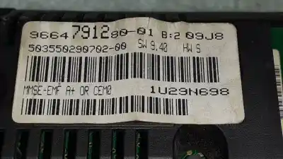 Peça sobressalente para automóvel em segunda mão display gps / multimídia por peugeot 207 confort referências oem iam 9664791280  5555502902
