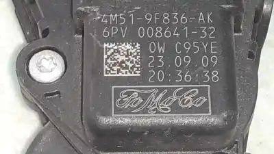 Peça sobressalente para automóvel em segunda mão pedal acelerador por ford focus lim. (cb4) titanium referências oem iam 4m519f836ak  6pv00864132