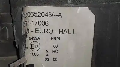 Peça sobressalente para automóvel em segunda mão farol / farolim esquerdo por renault modus confort dynamique referências oem iam 8200652043  8200652043a