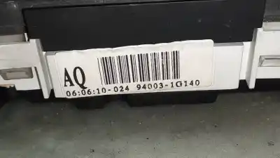 Peça sobressalente para automóvel em segunda mão quadrante por kia rio 1.4 active referências oem iam 940031g140  