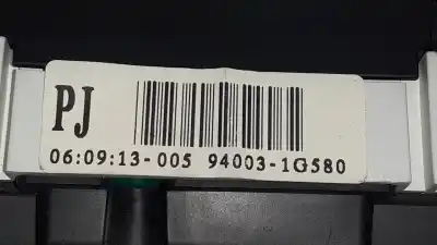 Peça sobressalente para automóvel em segunda mão quadrante por kia rio 1.5 crdi referências oem iam 940031g580  