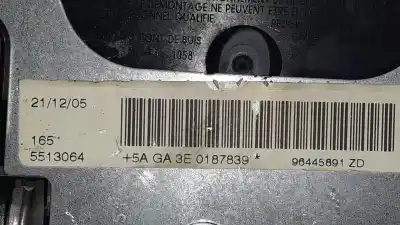 Pièce détachée automobile d'occasion airbag avant gauche pour peugeot 407 st confort références oem iam 96445891zd  b6018651