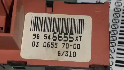 Second-hand car spare part switch for citroen c3 hdi 70 furio oem iam references 96546655xt 0306557000 