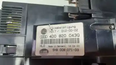 Peça sobressalente para automóvel em segunda mão comando de sofagem (chauffage / ar condicionado) por audi a8 (d2) 3.3 tdi quattro referências oem iam 4d0820043q 5hb00807103 