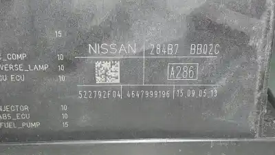 Автозапчасти б/у блок реле/предохранителей за nissan qashqai (j10) acenta 4x4 ссылки oem iam 284b7bb02c 522792f04 4647999196