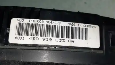 Piesă de schimb auto la mâna a doua unitate de control motor ecu pentru audi a8 (d2) 3.3 tdi quattro referințe oem iam 4d0907409a  4d0907409b
