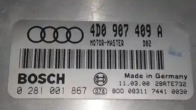 Piesă de schimb auto la mâna a doua unitate de control motor ecu pentru audi a8 (d2) 3.3 tdi quattro referințe oem iam 4d0907409a  4d0907409b