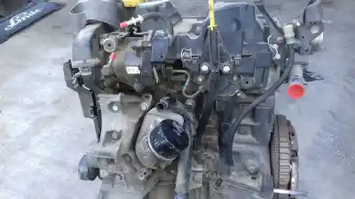 Second-hand car spare part complete engine for renault clio iii authentique oem iam references k9k766  k9kt766