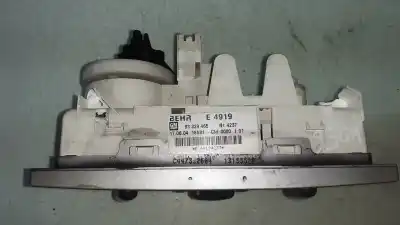 Second-hand car spare part heating / air conditioning control panel for opel meriva blue line oem iam references 93329465  