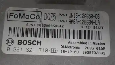 Second-hand car spare part ecu engine control for ford ecosport (cr6) titanium oem iam references 0261s21710  haga12b684la