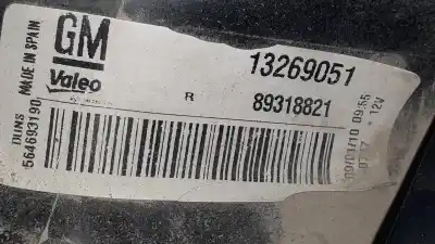 Second-hand car spare part right tailgate light for opel corsa d catch me oem iam references 13269051  89318821