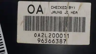 Second-hand car spare part dashboard for daewoo matiz cd oem iam references 96566387  