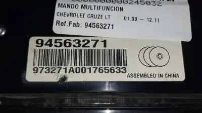 Second-hand car spare part multifunction switch for chevrolet cruze lt oem iam references 94563271  