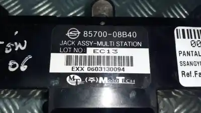 Автозапчасти б/у многофункциональный дисплей за ssangyong rexton rx 270 full ссылки oem iam 8570008b40  