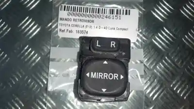 Peça sobressalente para automóvel em segunda mão Comutador De Espelhos Retrovisores por TOYOTA COROLLA (E12) 1.4 D-4D Luna Compact Referências OEM IAM 183574  