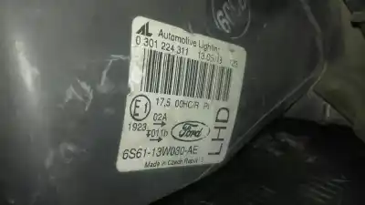 Second-hand car spare part left headlight for ford fiesta (cbk) ambiente oem iam references 6s6113w030ae 0301224311 