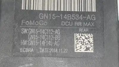 Second-hand car spare part comfort module for ford ecosport (cr6) titanium oem iam references gn1514b534ag gn1514c122ag gn1514c122bg