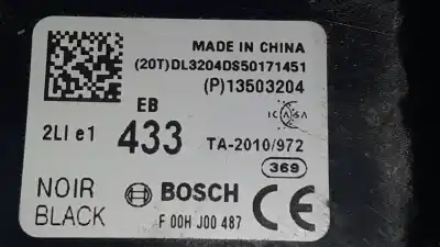 Автозапчастина б/у електронний модуль для opel corsa e edition ecoflex посилання на oem iam 13503204  ta2010972