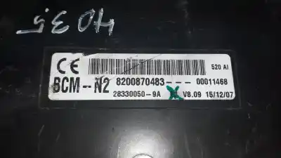 Peça sobressalente para automóvel em segunda mão centralina de motor uce por renault kangoo dynamique referências oem iam 8200399038  8200013185
