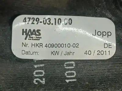 Second-hand car spare part gear lever trim for smart coupe pulse oem iam references 4729031000  hkr4090001002