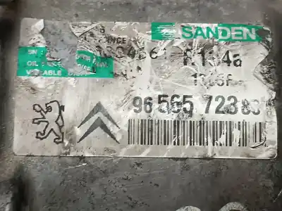 Peça sobressalente para automóvel em segunda mão compressor de ar condicionado a/a a/c por citroen c6 exclusive referências oem iam 9656572380  