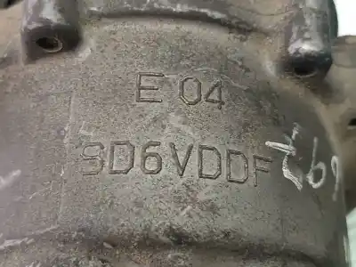 Peça sobressalente para automóvel em segunda mão compressor de ar condicionado a/a a/c por bmw mini (r56) one referências oem iam   sd6v12