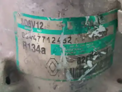 Peça sobressalente para automóvel em segunda mão compressor de ar condicionado a/a a/c por renault modus confort dynamique referências oem iam 8200365787  sd6vbhf