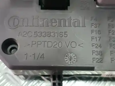 Second-hand car spare part fuse box unit for citroen c4 picasso feel oem iam references 9806687980  bsiq0401