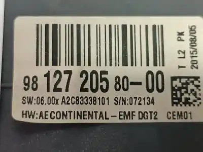 Pezzo di ricambio per auto di seconda mano display multifunzione per citroen c4 picasso feel riferimenti oem iam 9812720580  a2c83338101