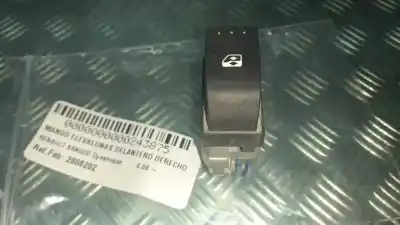 Peça sobressalente para automóvel em segunda mão botão / interruptor elevador vidro dianteiro direito por renault kangoo dynamique referências oem iam 2808202