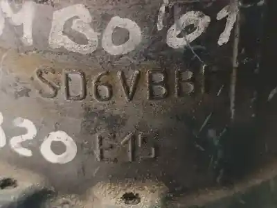 Second-hand car spare part air conditioning compressor for opel combo familiar oem iam references 13197538 r134a sd6vbbf